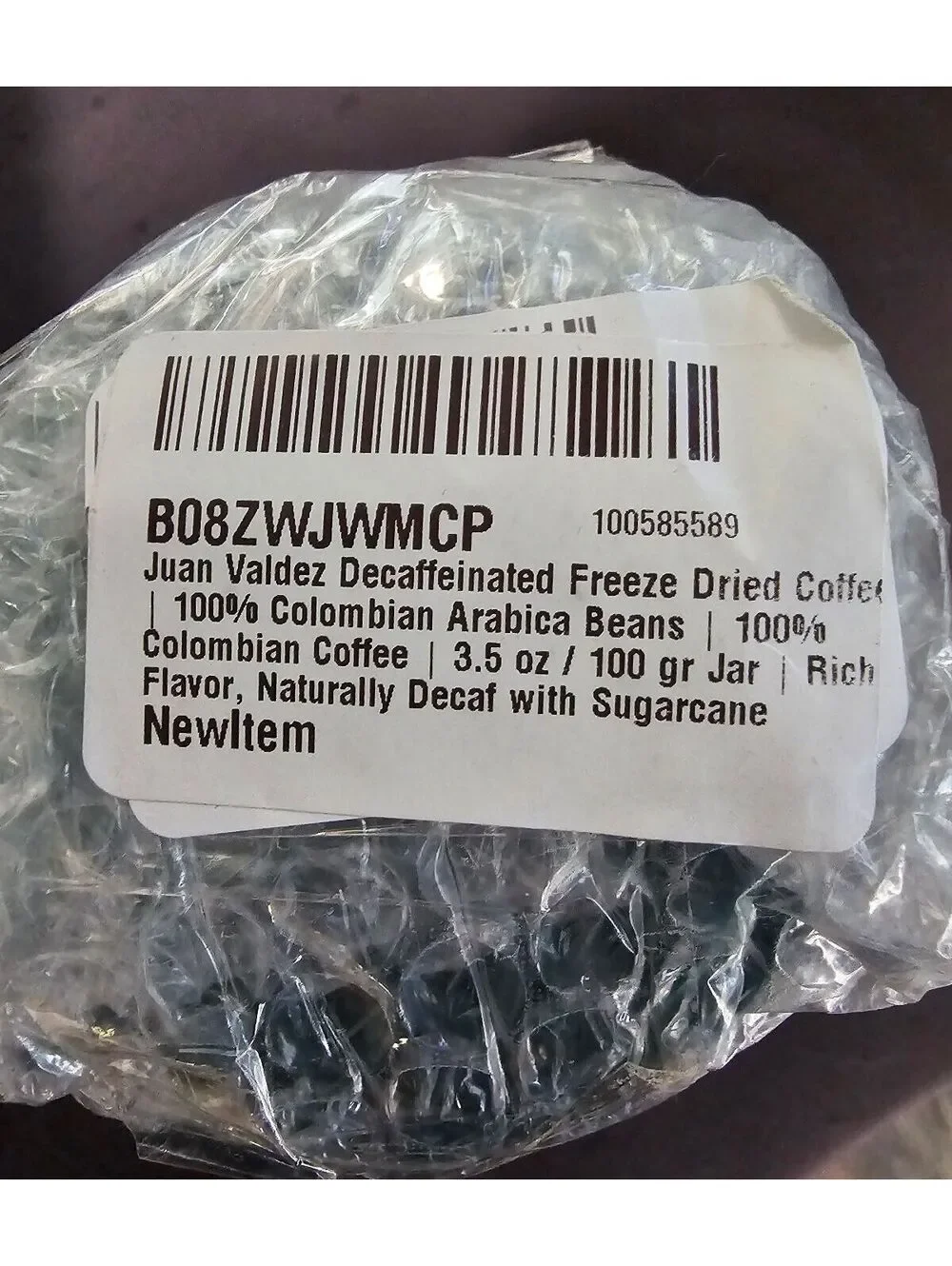 Vesici Black Coffee Filters + Juan Valdez Decaf freeze dried Columbian Coffee!